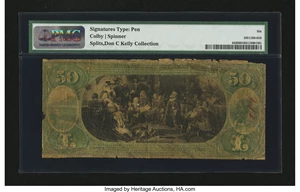 image for: Cincinnati, OH - $50 Original Fr. 442 The Merchants NB Ch. # 844...