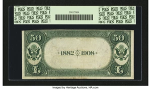 image for: Youngstown, OH - $50 1882 Date Back Fr. 560 The Mahoning NB Ch. # (M)2350...