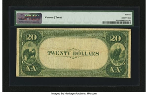 image for: Roff, OK - $20 1882 Value Back Fr. 583 The First NB Ch. # (W)5417...
