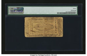 image for: New Jersey November 20, 1757 £6 PMG Choice Fine 15....