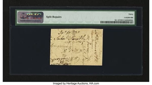 image for: North Carolina April 23, 1761 £3 PMG Very Fine 30 Net....