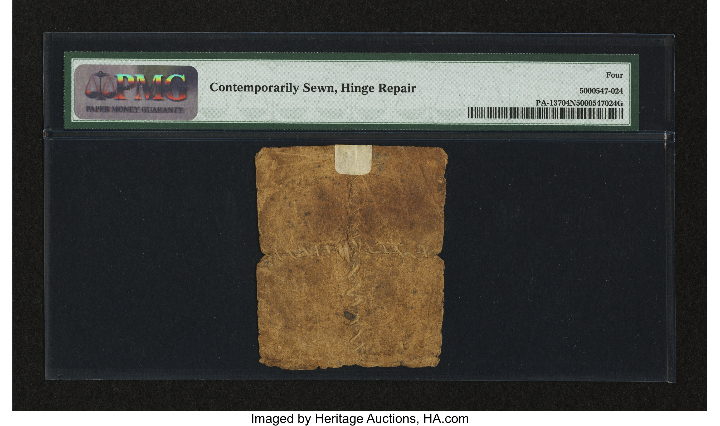 image for: Pennsylvania March 10, 1769 9d PMG Good 4 Net....