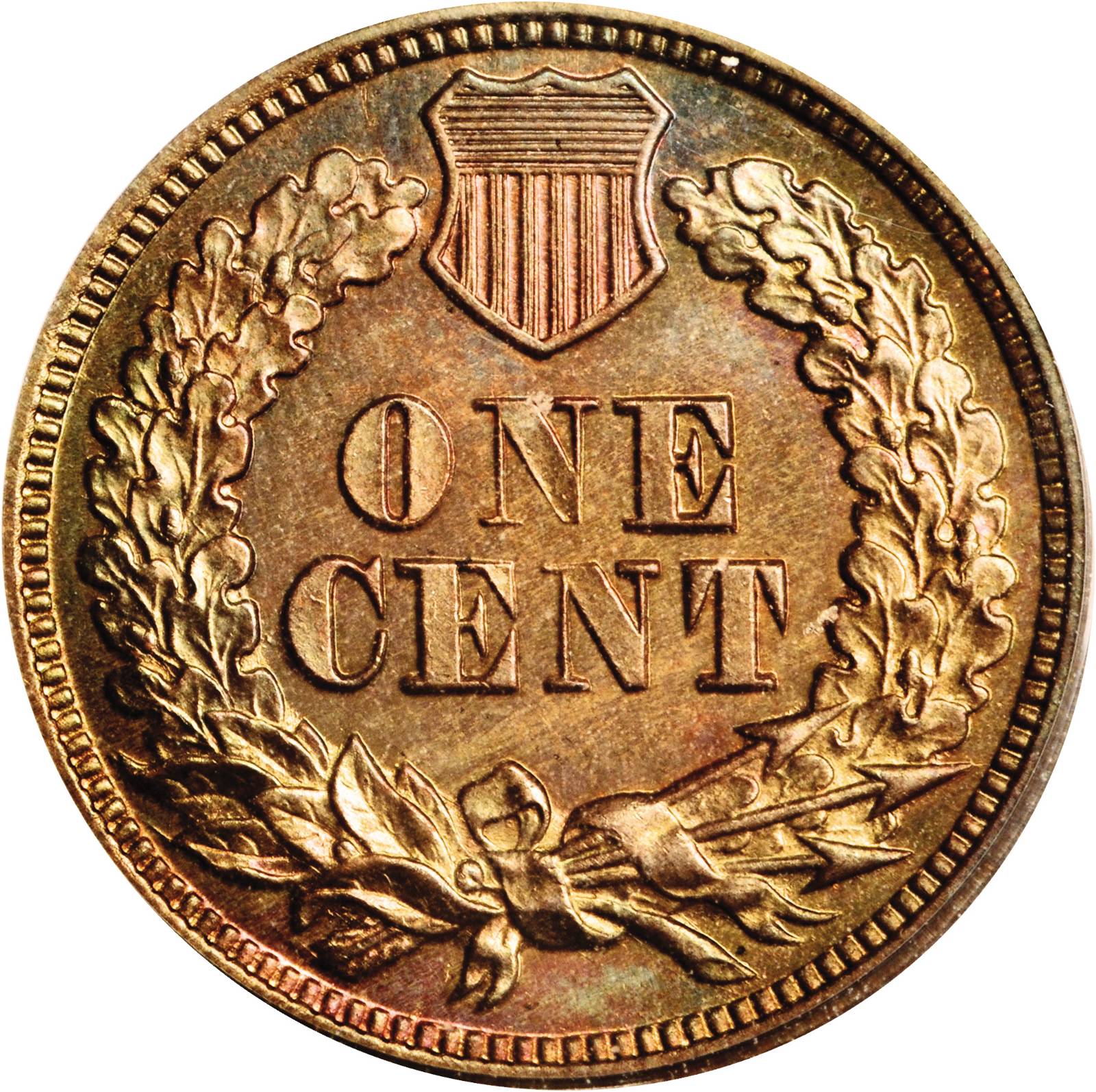 image for: 1870 Indian Cent. Proof-65 BN (PCGS).