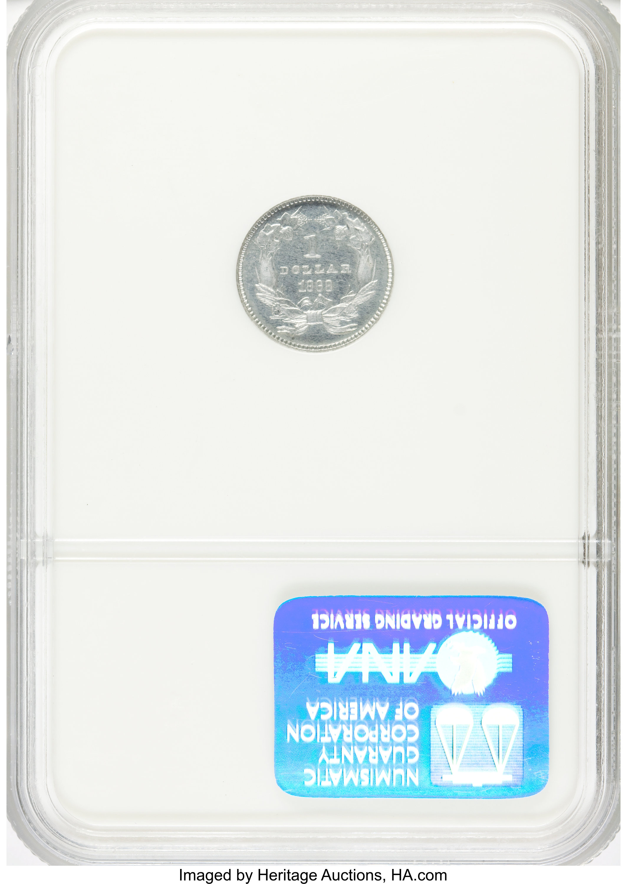 image for: 1868 G$1 Gold Dollar, Judd-653, Pollock-726, Low R.7, PR65 NGC....