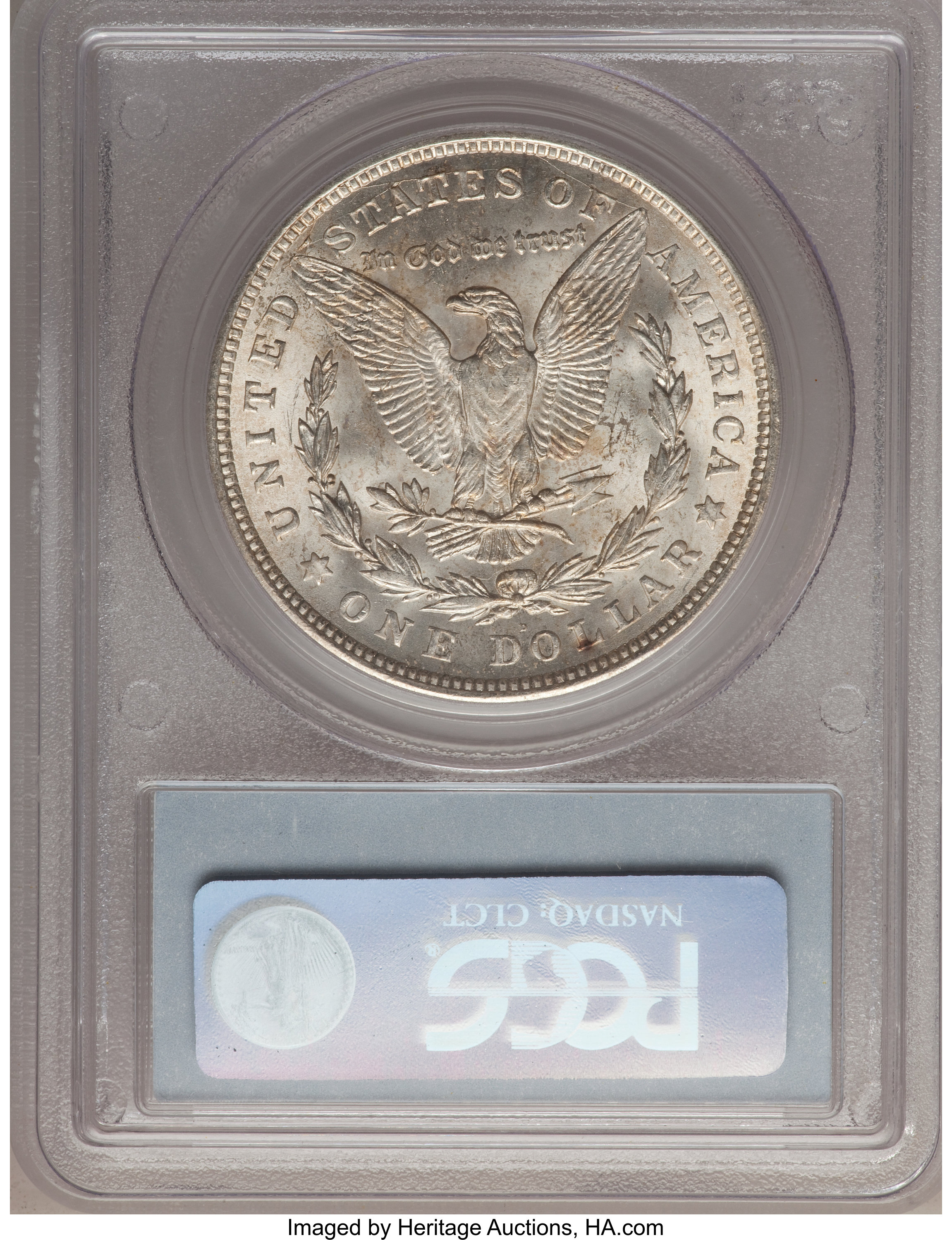 1921-D $1  Wing Dot, VAM-3A MS60 CAC thumbnail 18