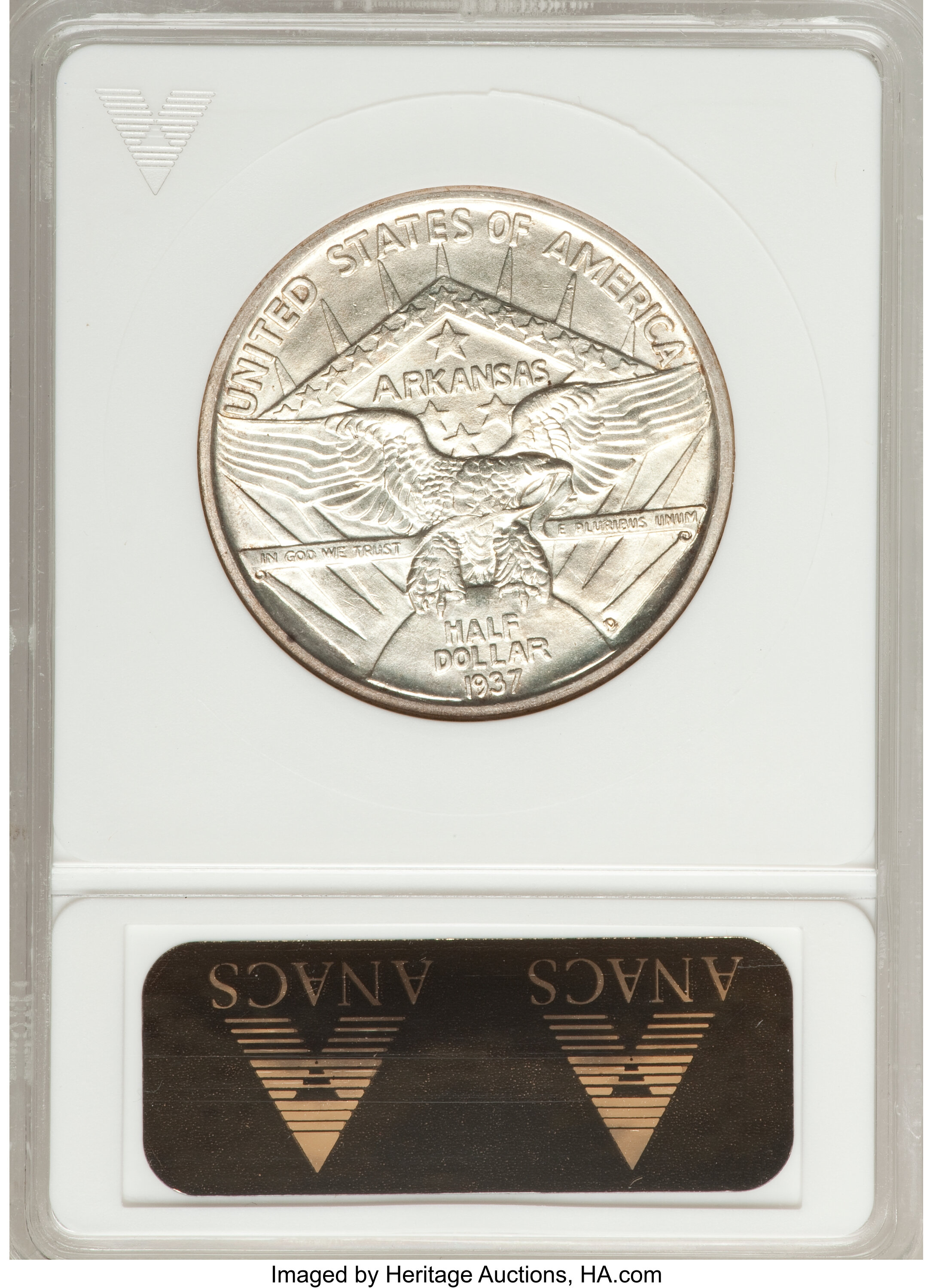 1937-D 50c Arkansas XF40 thumbnail 10