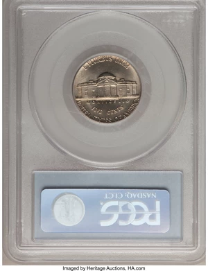 image for: 1974 5C MS65 Full Steps PCGS. PCGS Population (37/12). NGC Census: (1/3). (#84092)...