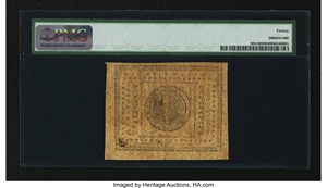 image for: Maryland December 7, 1775 $8 PMG Very Fine 20....