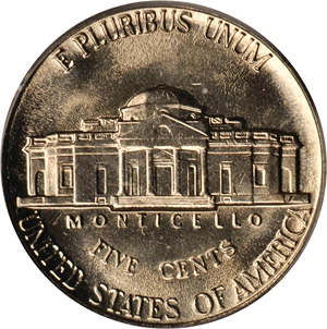 image for: 1989-D Jefferson Nickel. MS-66 FS (PCGS).