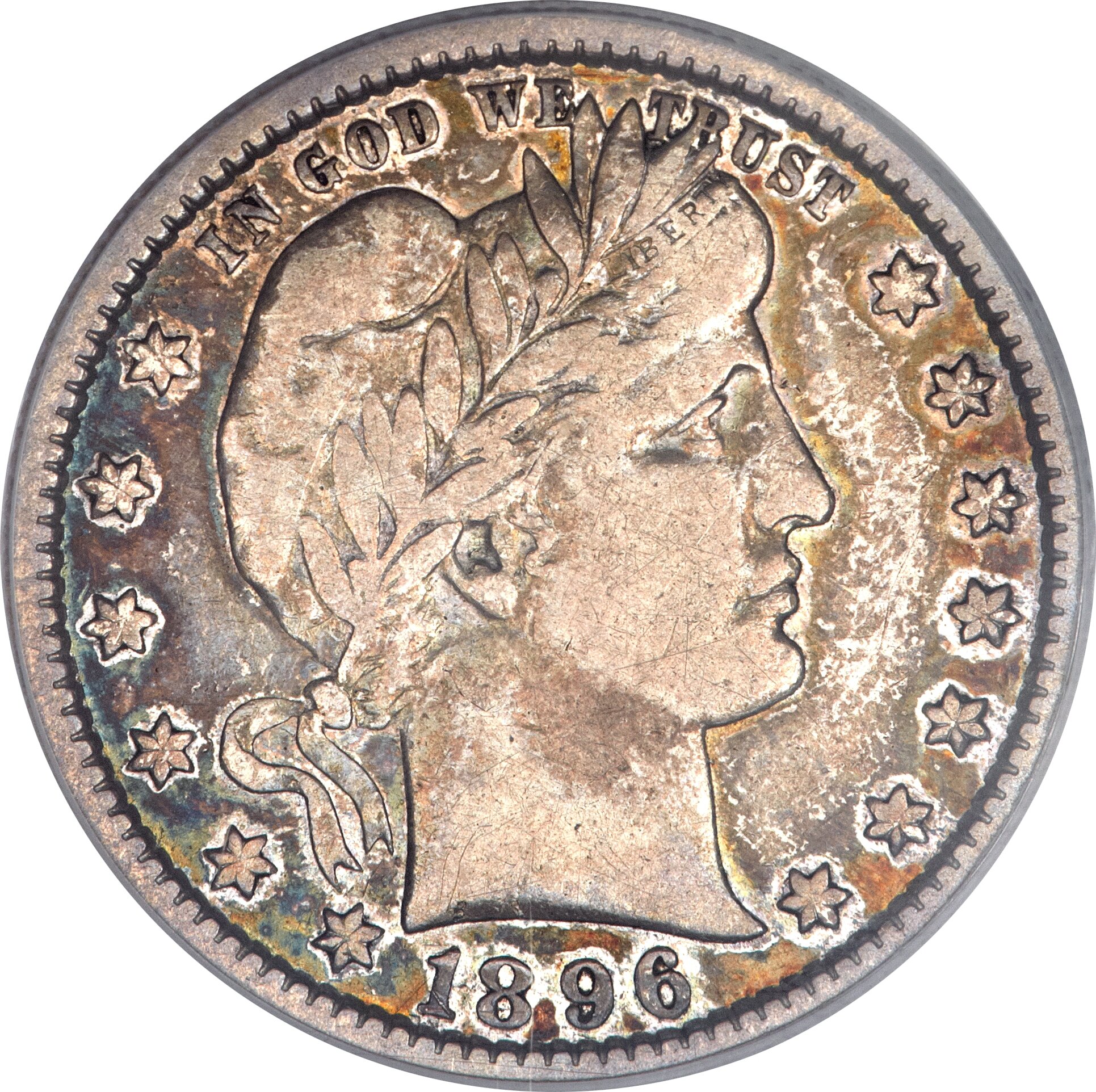1896-S 25C VF30 PCGS. ...