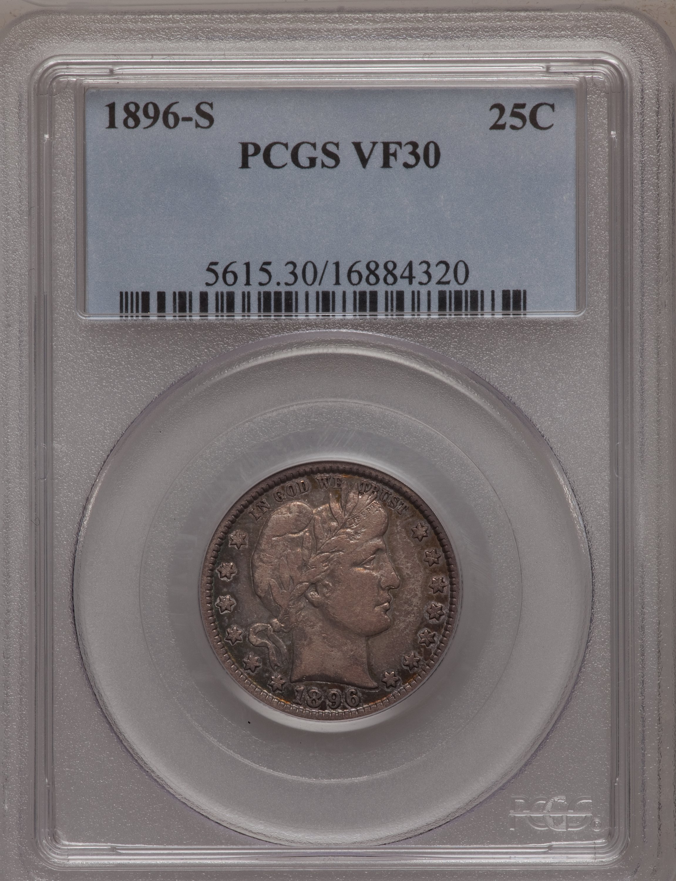 1896-S 25c VF30 thumbnail 4