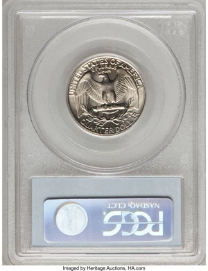 image for: 1991-D 25C MS66 PCGS. PCGS Population (75/3). NGC Census: (11/2). Mintage: 630,966,720. (#5931)...