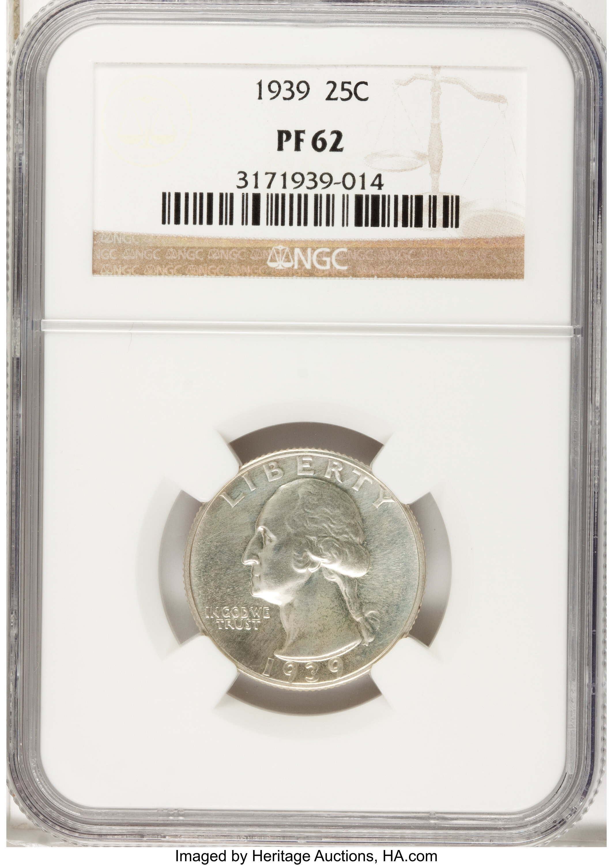 1939 25c PR62 thumbnail 5
