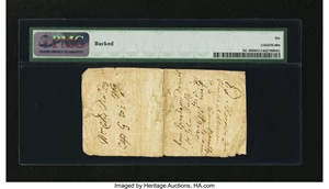 image for: North Carolina April 4, 1748 30s PMG Good 6 Net....