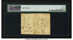 image for: North Carolina December, 1768 20s PMG Very Good 8 Net....