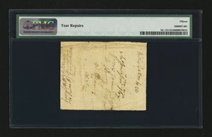 image for: North Carolina December, 1768 20s PMG Choice Fine 15 Net....