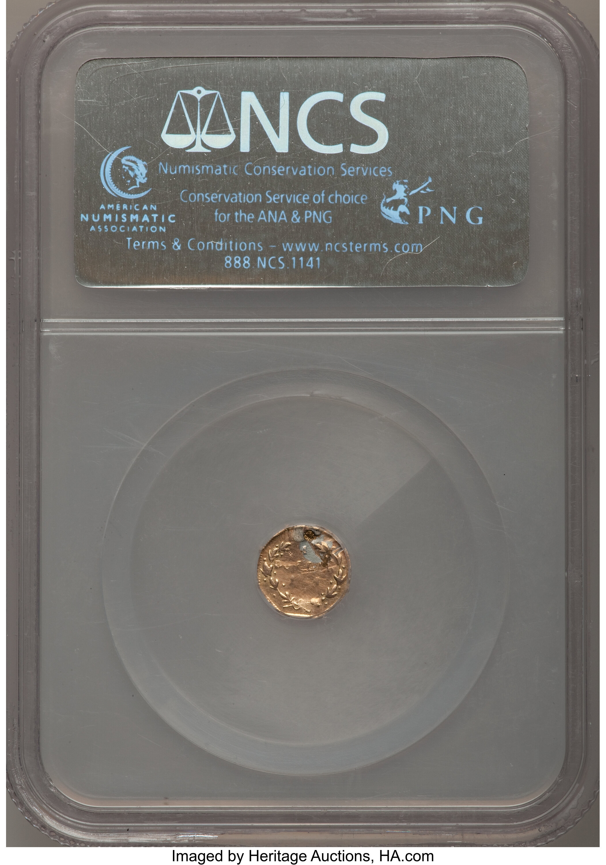 image for: 1864 25C Liberty Octagonal 25 Cents, BG-706, High R.5,--Plugged, Polished--NCS. VF Details. NGC Census: (0/0). PCGS Populat...