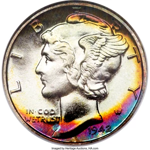 image for: 1942 10C PR69 NGC....