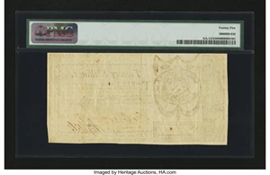 image for: Georgia October 16, 1786 20s PMG Very Fine 25....