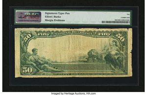 image for: Anadarko, OK - $50 1902 Plain Back Fr. 683 Anadarko NB Ch. # (W)5923...