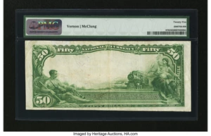 image for: Muskogee, OK - $50 1902 Plain Back Fr. 678 The First NB Ch. # 4385...