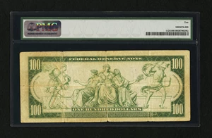 image for: Fr. 1124 $100 1914 Federal Reserve Note PMG Very Good 10....