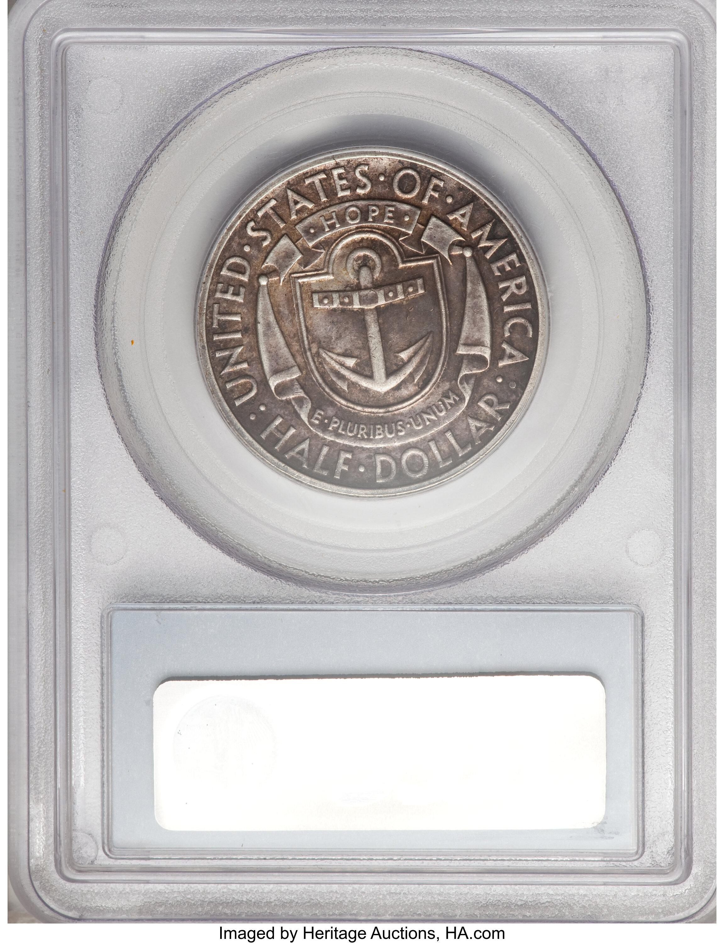 1936-S 50c Rhode Island XF40 thumbnail 4