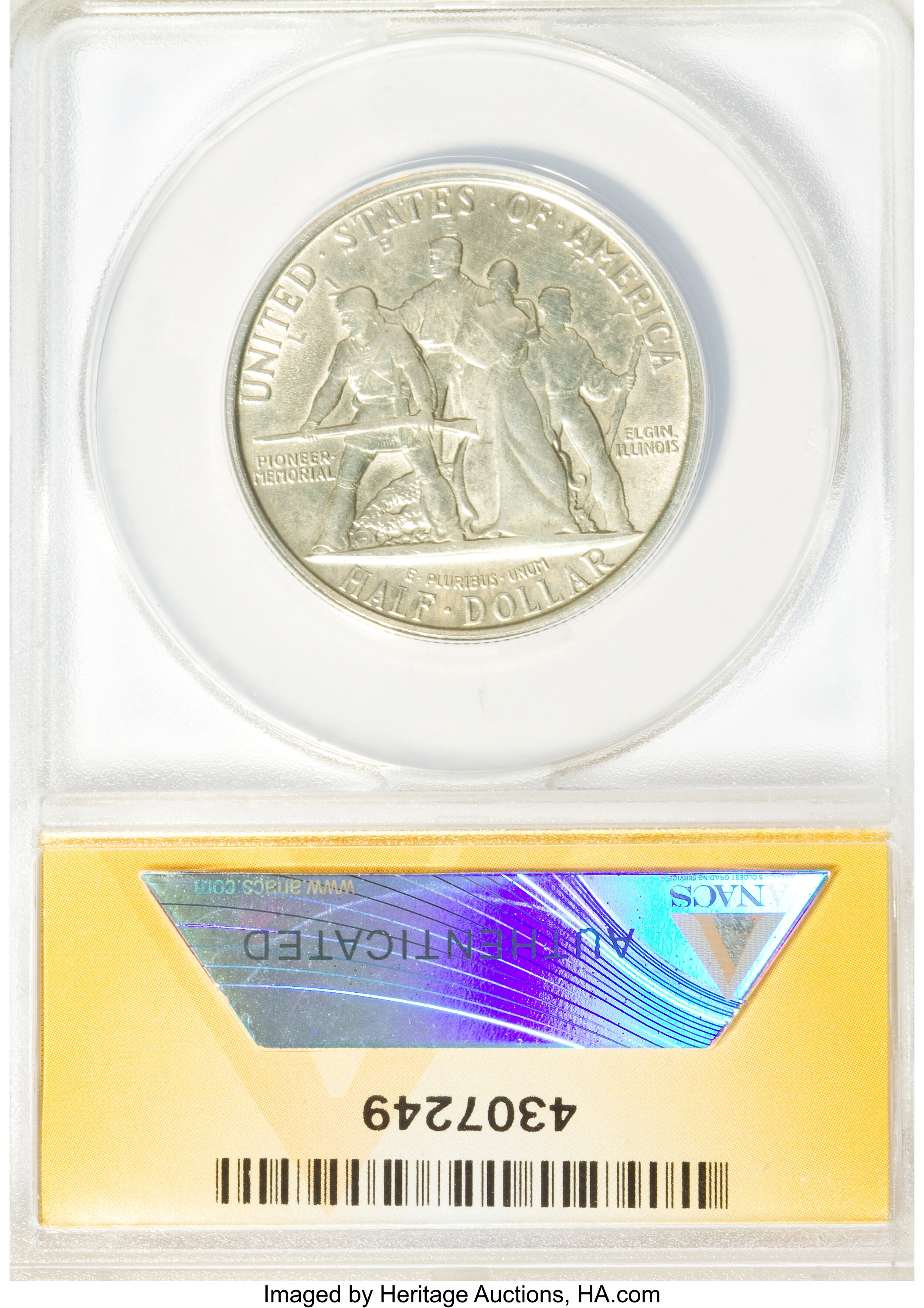 1936 50c Elgin XF45 CAC thumbnail 6