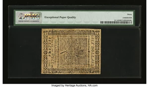 image for: Continental Currency July 22, 1776 $6 PMG Very Fine 30 EPQ....