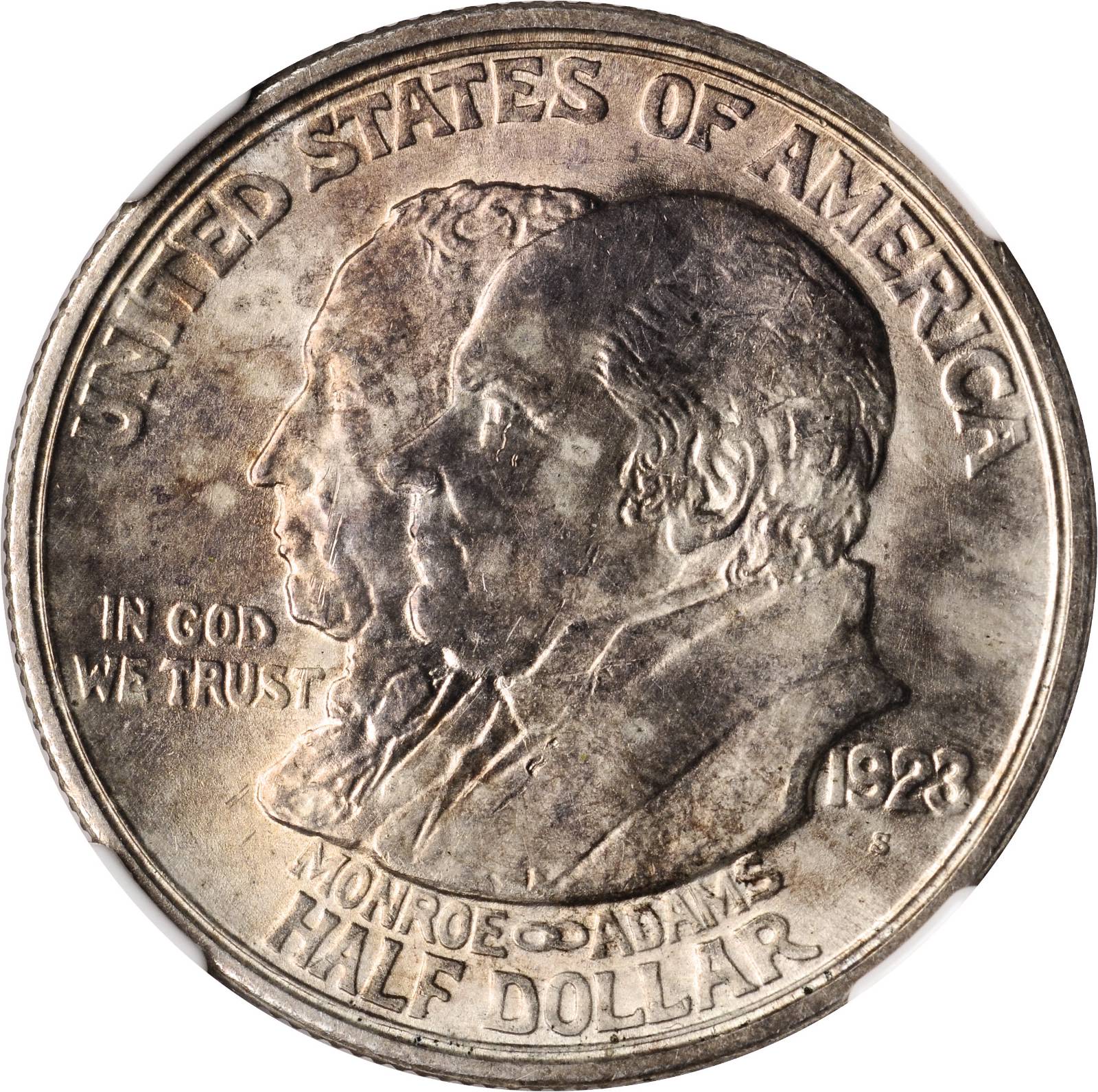 1923-S Monroe Doctrine Centennial. Unc Details--Improperly Cleaned (NGC).