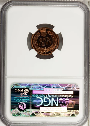 image for: 1909 1C PR67 Red and Brown Cameo NGC....
