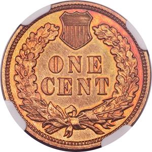 image for: 1909 1C PR67 Red and Brown Cameo NGC....