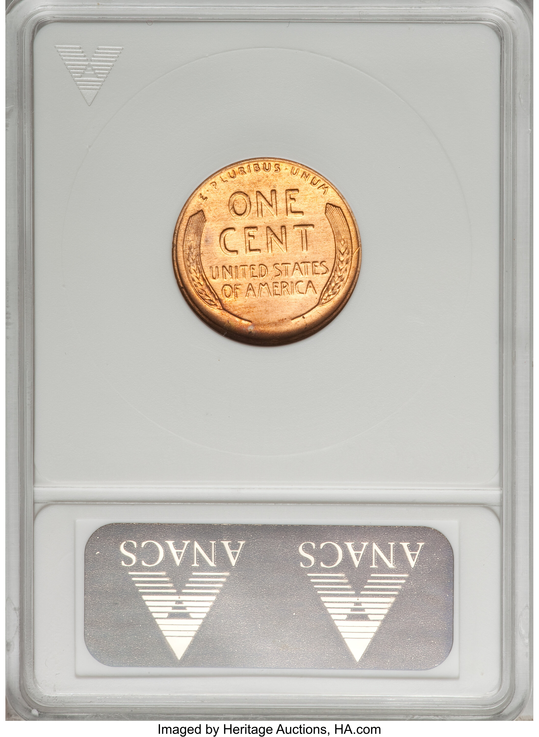 1938-S 1c MS RD MS62 RD CAC thumbnail 2