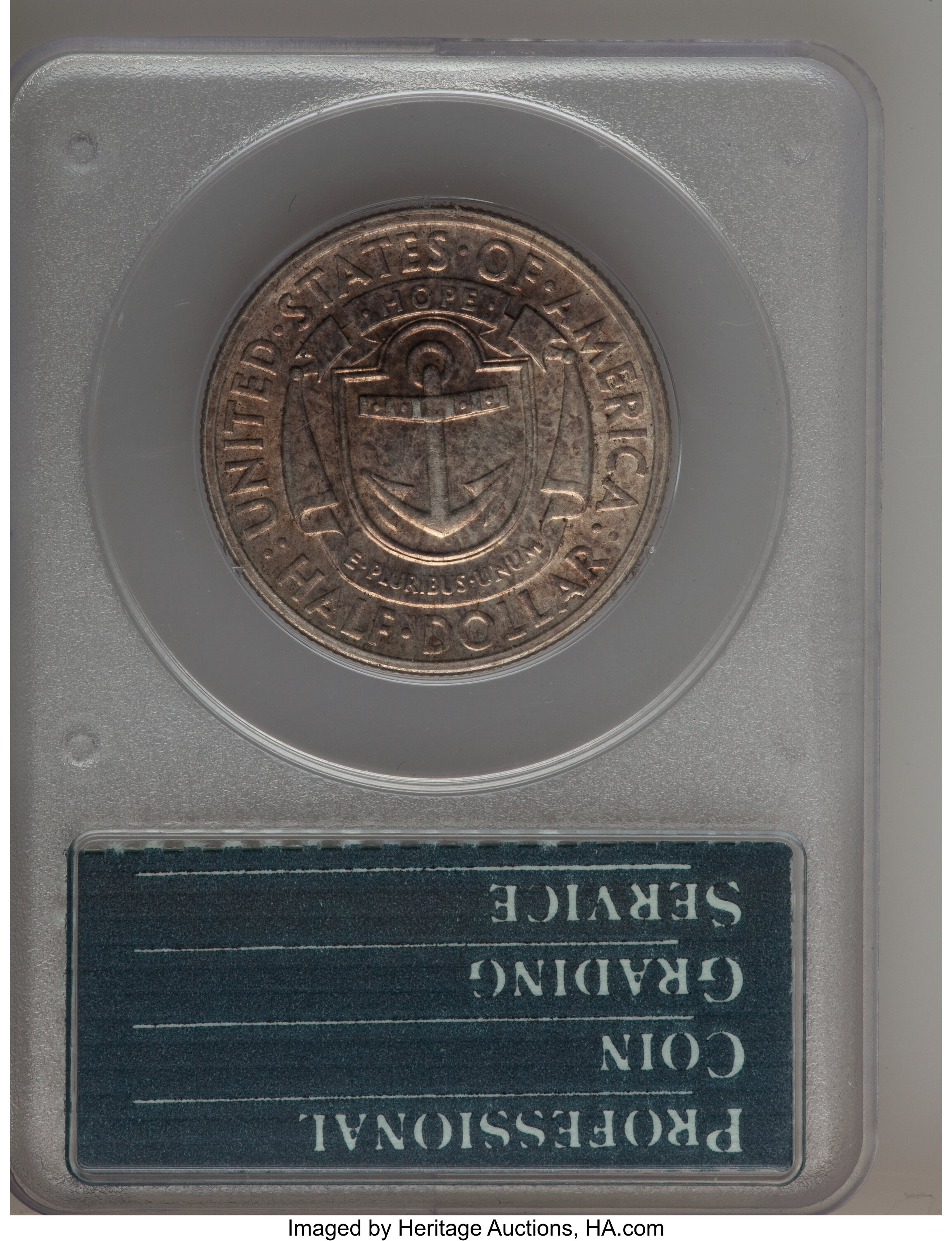 1936-S 50c Rhode Island XF40 thumbnail 6