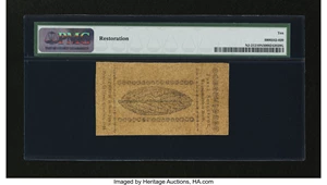 image for: New Jersey 1786 3s PMG Very Good 10 Net....