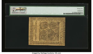 image for: Continental Currency February 26, 1777 $2 PMG Very Fine 25....