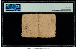 image for: Virginia May 5, 1777 $8 PMG Fine 12....
