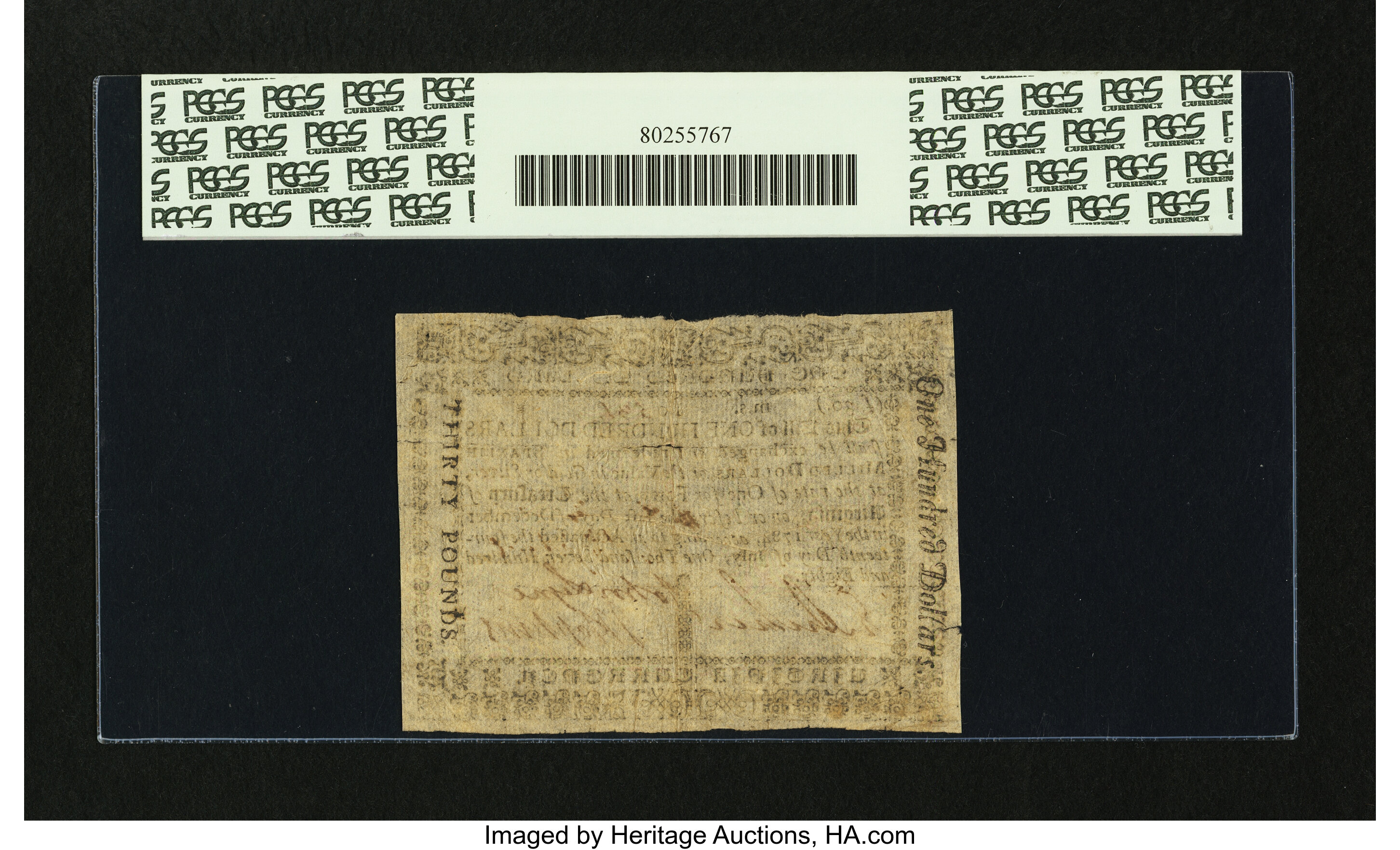 image for: Virginia July 14, 1780 $100 PMG Very Fine 20....