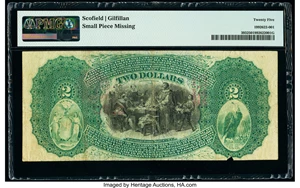 image for: New York, NY - $2 1875 Fr. 393 The Chase National Bank Ch. # 2370 PMG Very Fine 25....