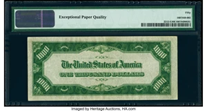image for: Fr. 2212-E $1,000 1934A Federal Reserve Note. PMG About Uncirculated 50 EPQ....
