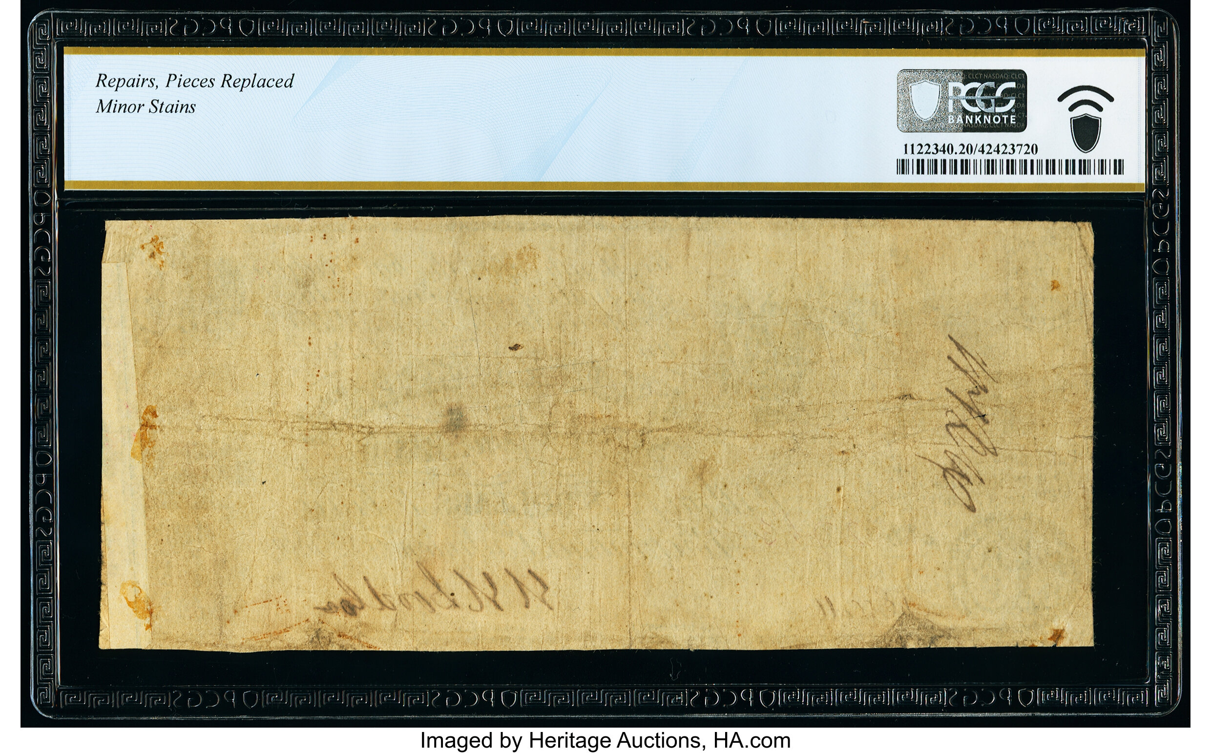 image for: T27 $10 1861 PCGS Banknote PF-1 Cr. 221 Very Fine 20 Details....