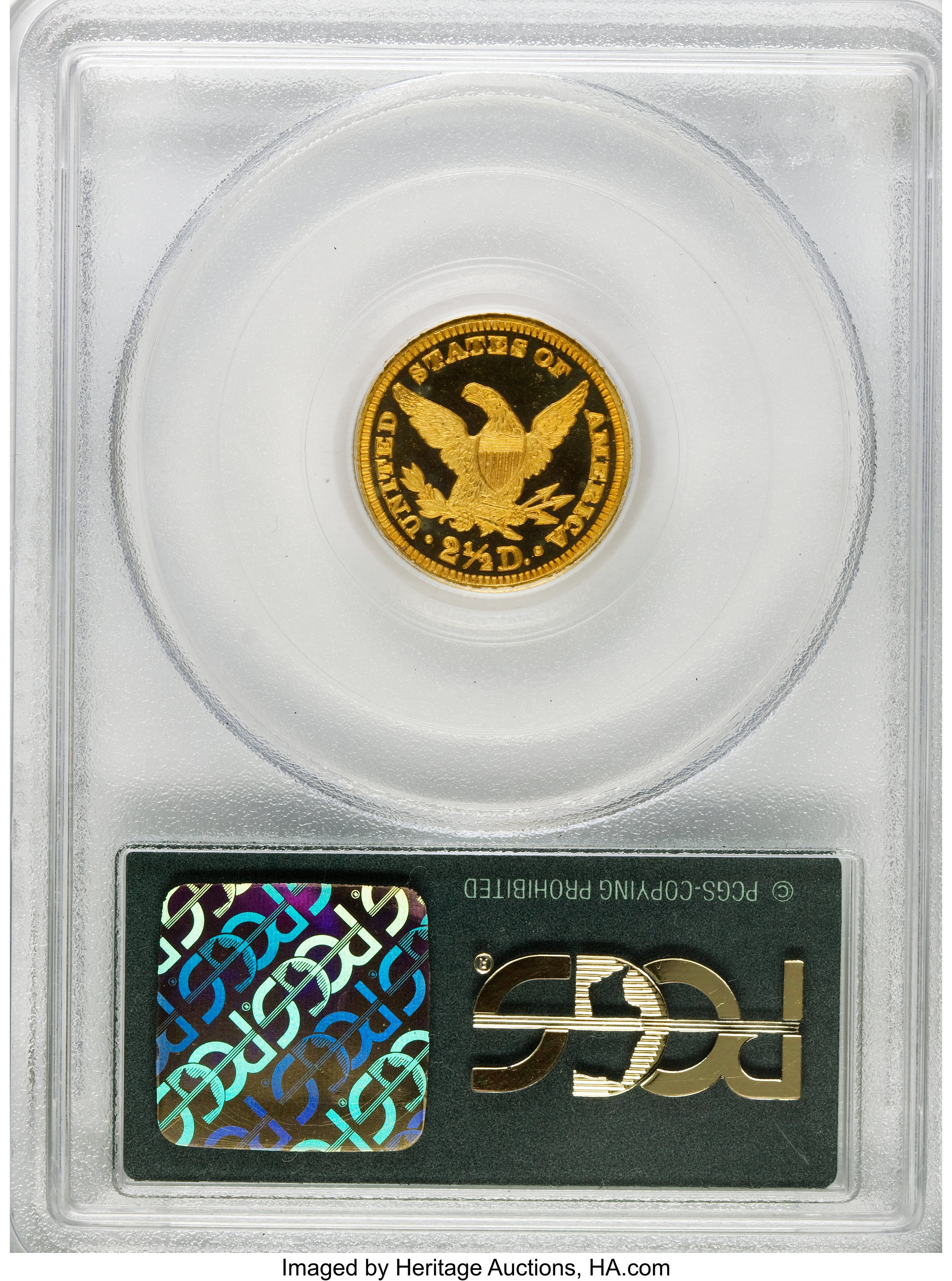 image for: 1898 $2 1/2 PR67 PCGS. CAC (Gold Label)....