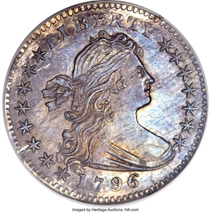 image for: 1796 H10C MS64 PCGS....