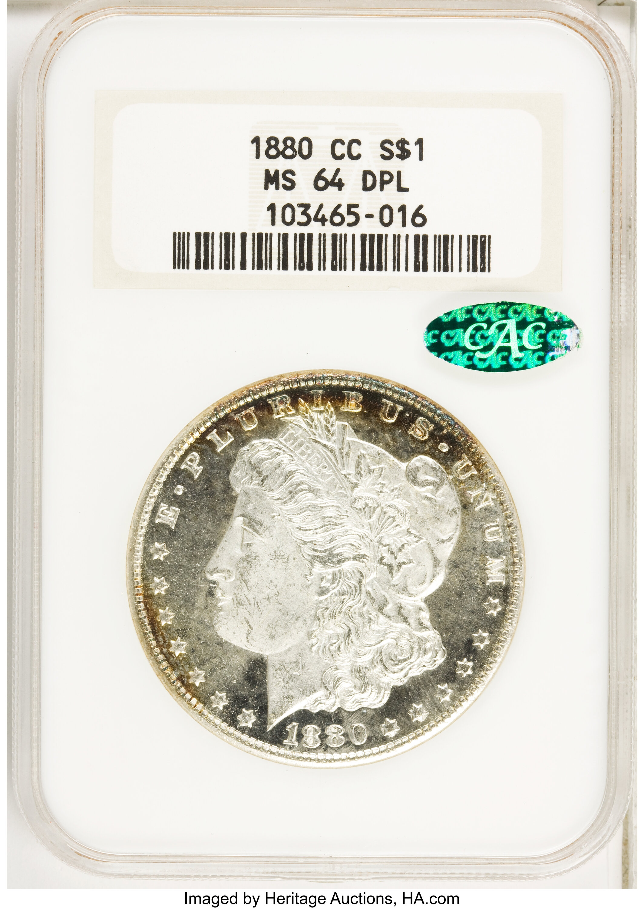 1880-CC $1  8/Low 7 MS DMPL MS64 DMPL thumbnail 24