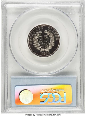 image for: 1870 25C Standard Silver Quarter Dollar, Judd-918, Pollock-1022, Low R.7, PR62 PCGS....