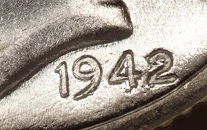 image for: 1942/1-D 10C MS67 Full Bands NGC....