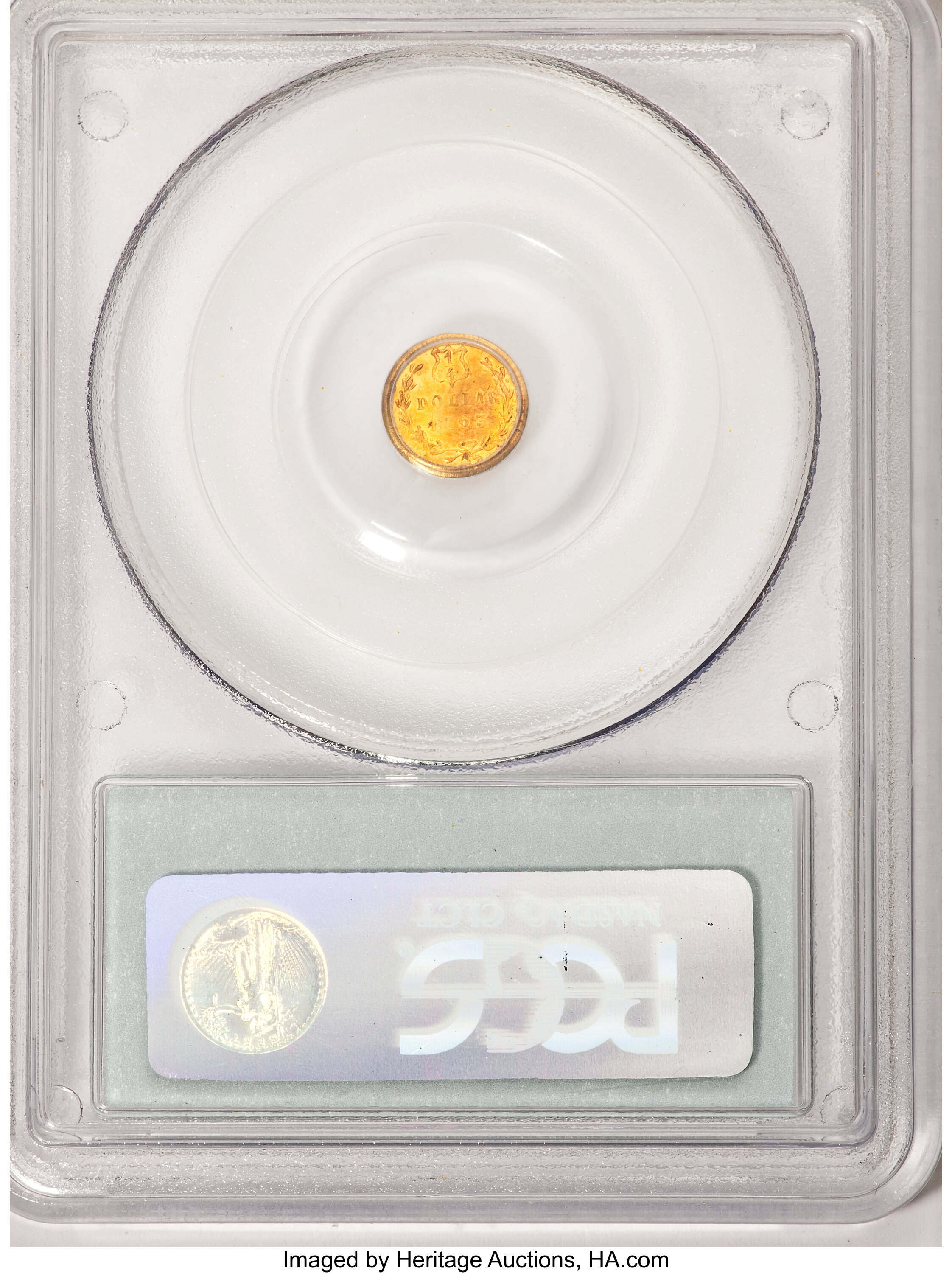 image for: 1863 25C Liberty Round 25 Cents, BG-820, R.5, AU58 PCGS. PCGS Population (6/17). NGC Census: (1/3).   (#10681)...