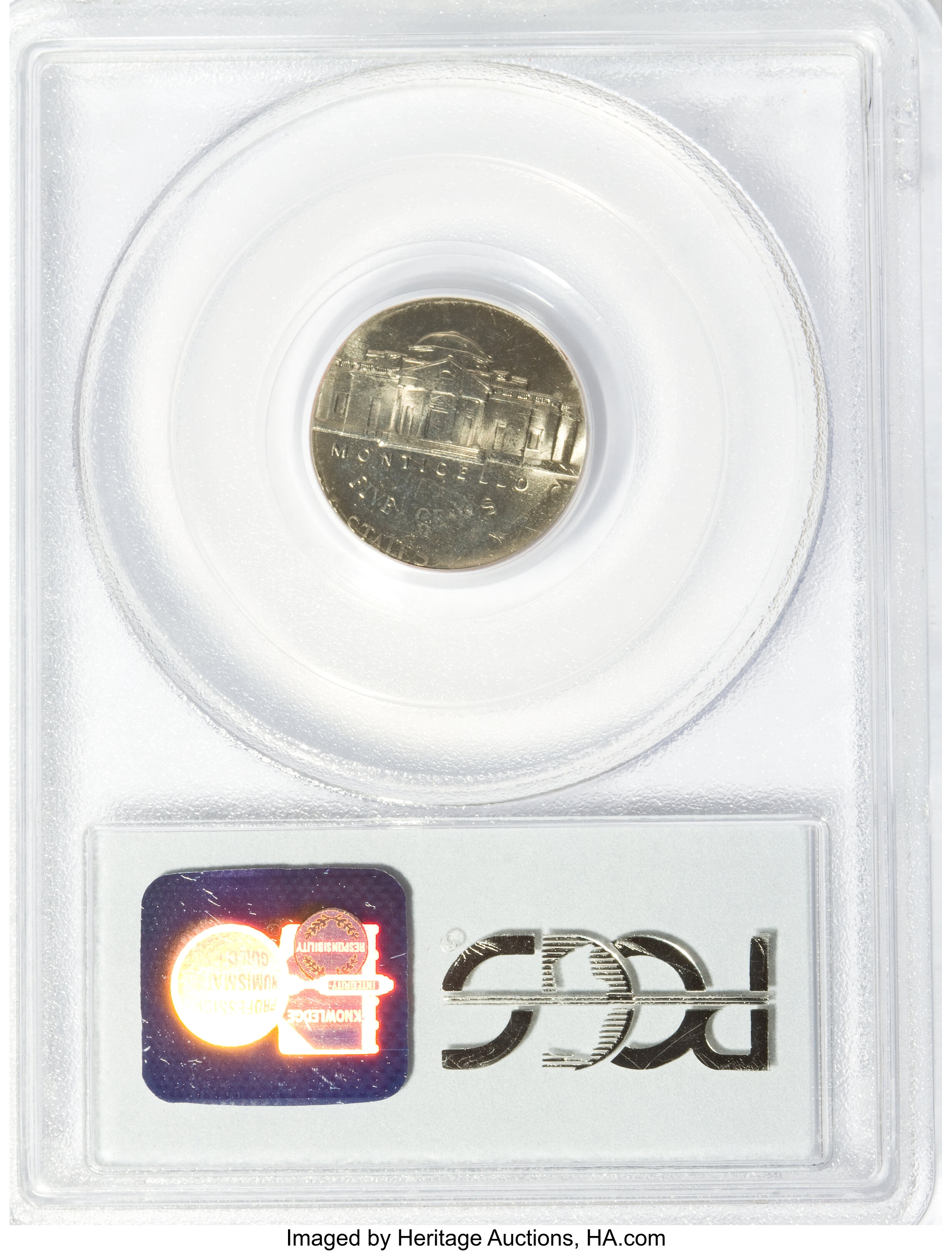 image for: 1998-P 5C Jefferson Nickel--Struck on Clad 10C Plan--MS65 PCGS....