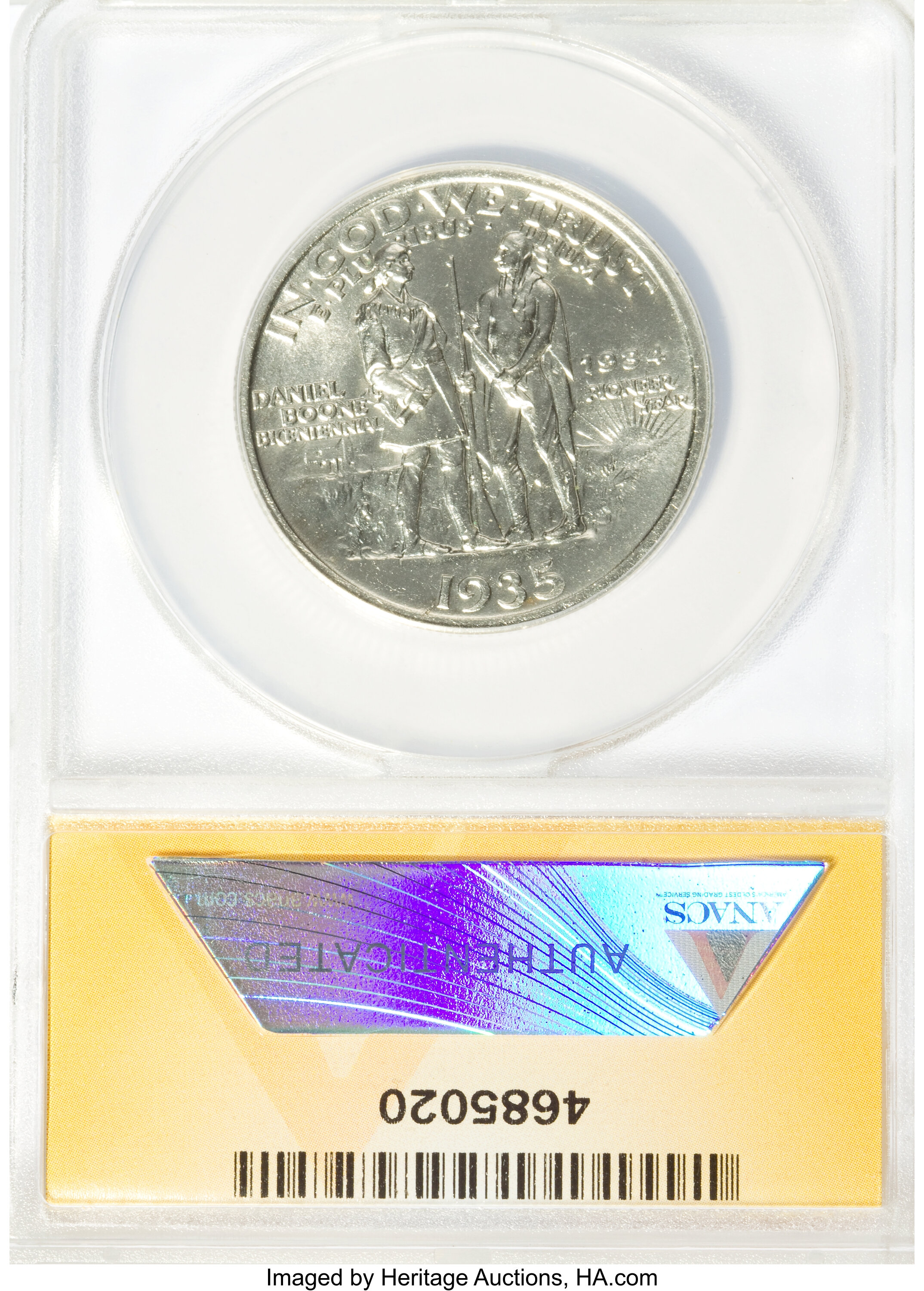 1935/34 50c Boone AU55 thumbnail 8