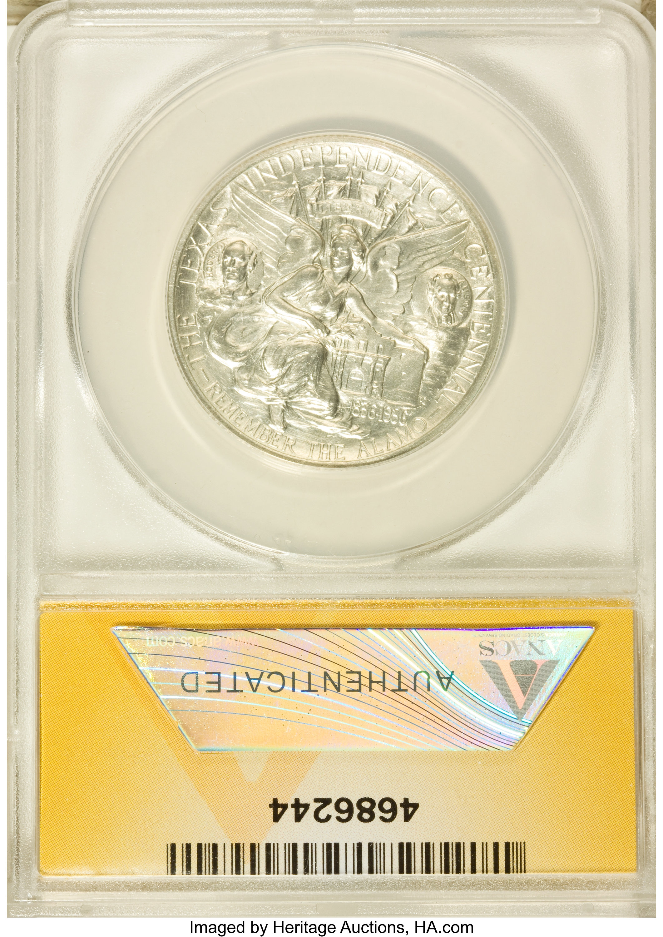 1935 50c Texas AU55 thumbnail 2